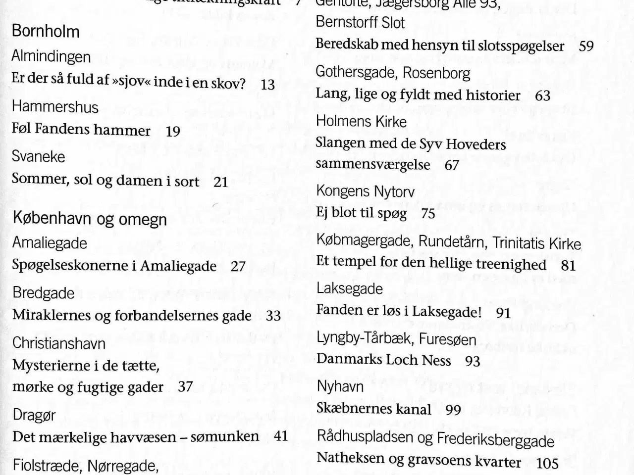 Billede 3 - Guide til det OKKULTE Danmark : København, Sjællan