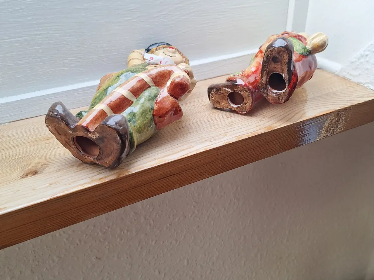 Billede 5 - Vintage håndmalede porcelæns klovnefigurer