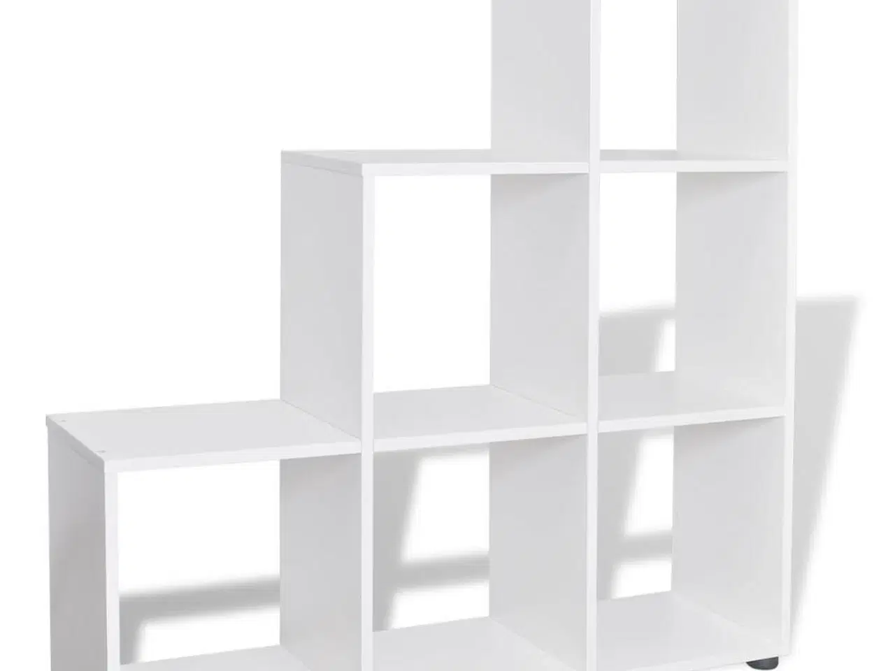Billede 4 - Trappeformet bogreol/displayhylde 107 cm hvid
