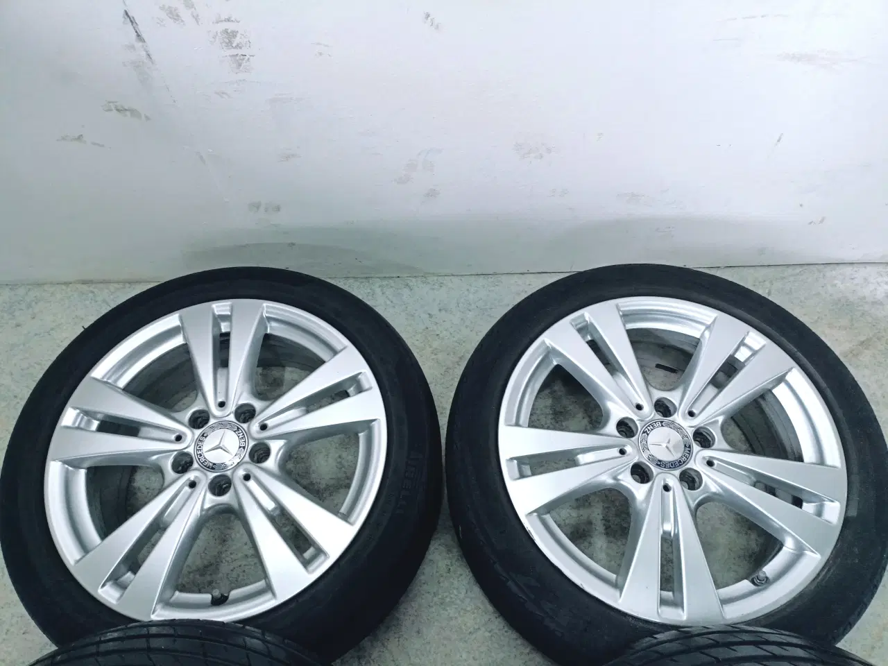 Billede 4 - 5x112 17" ET52,5 nav 66,6ø Mercedes fælge