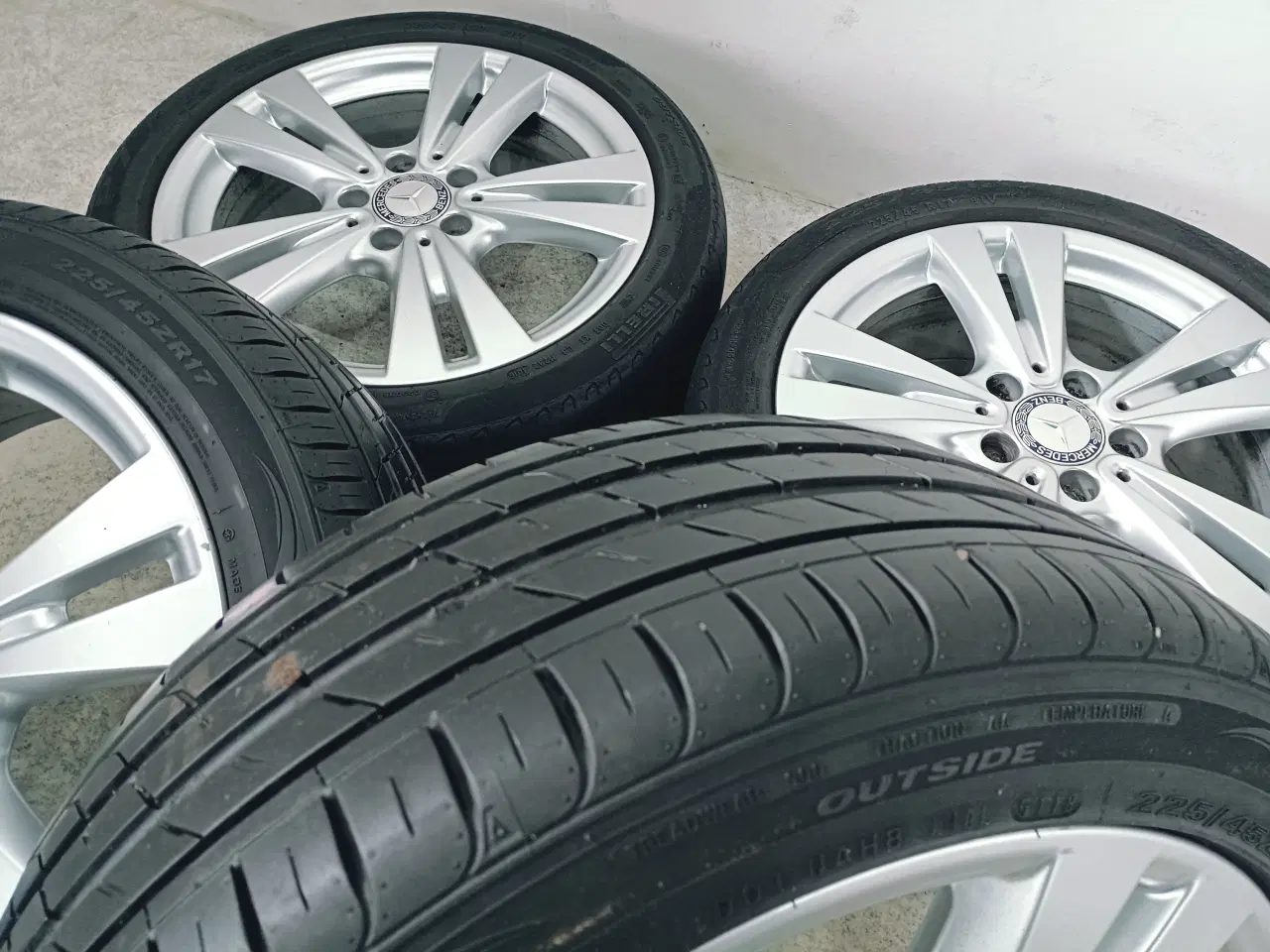Billede 7 - 5x112 17" ET52,5 nav 66,6ø Mercedes fælge
