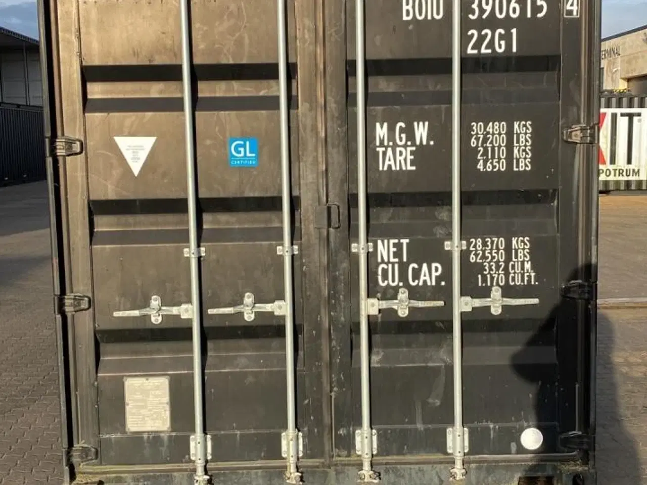Billede 2 - Iso 20 fods container brugt 