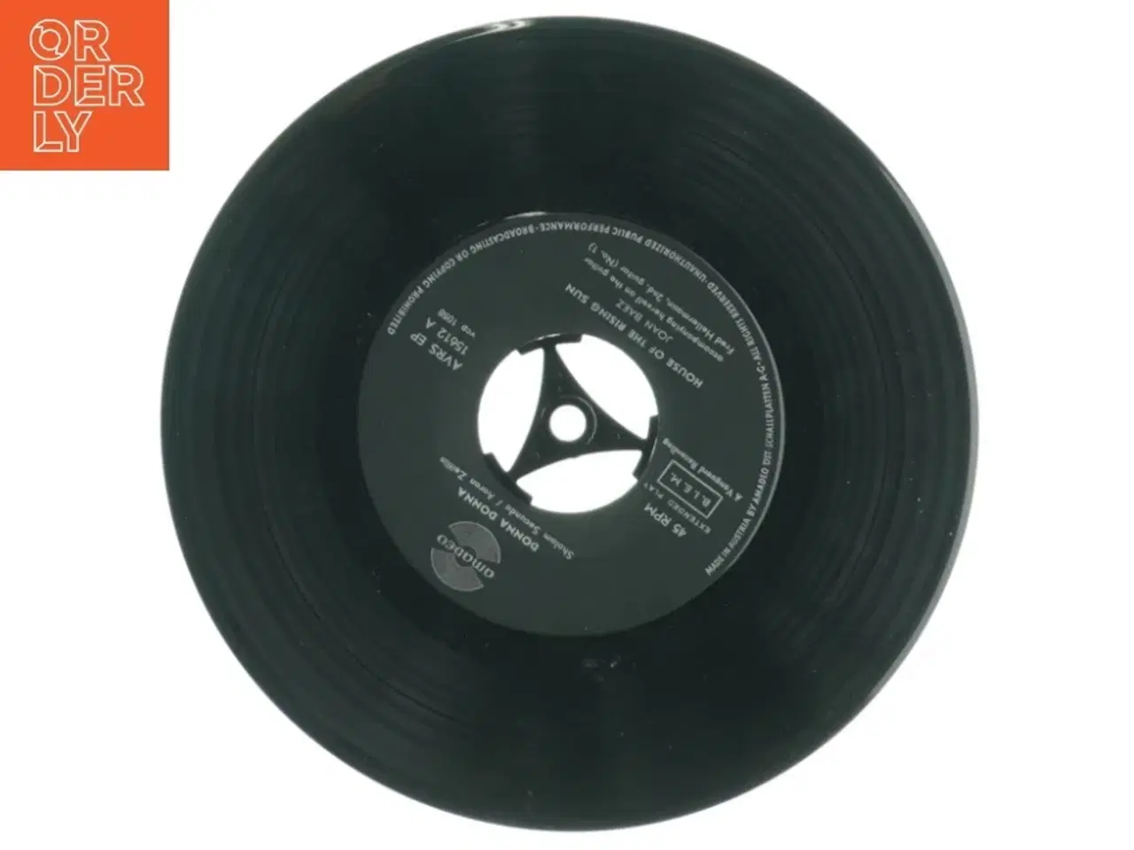 Billede 2 - Joan Baez vinyl EP (str. 18 x 18 cm)