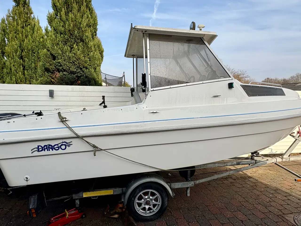 Billede 7 - Fiskebåd - Drago m/60hk 4takt + trailer - evt bytt
