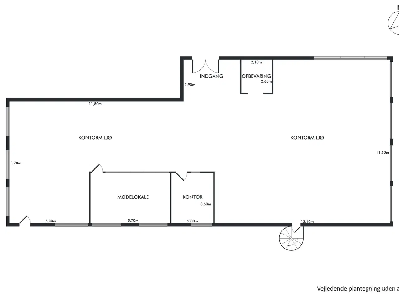 Billede 21 - Moderne kontorlokale i ejendom med kantine