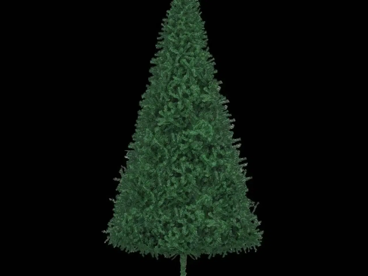 Billede 3 - Kunstigt juletræ 400 cm grøn