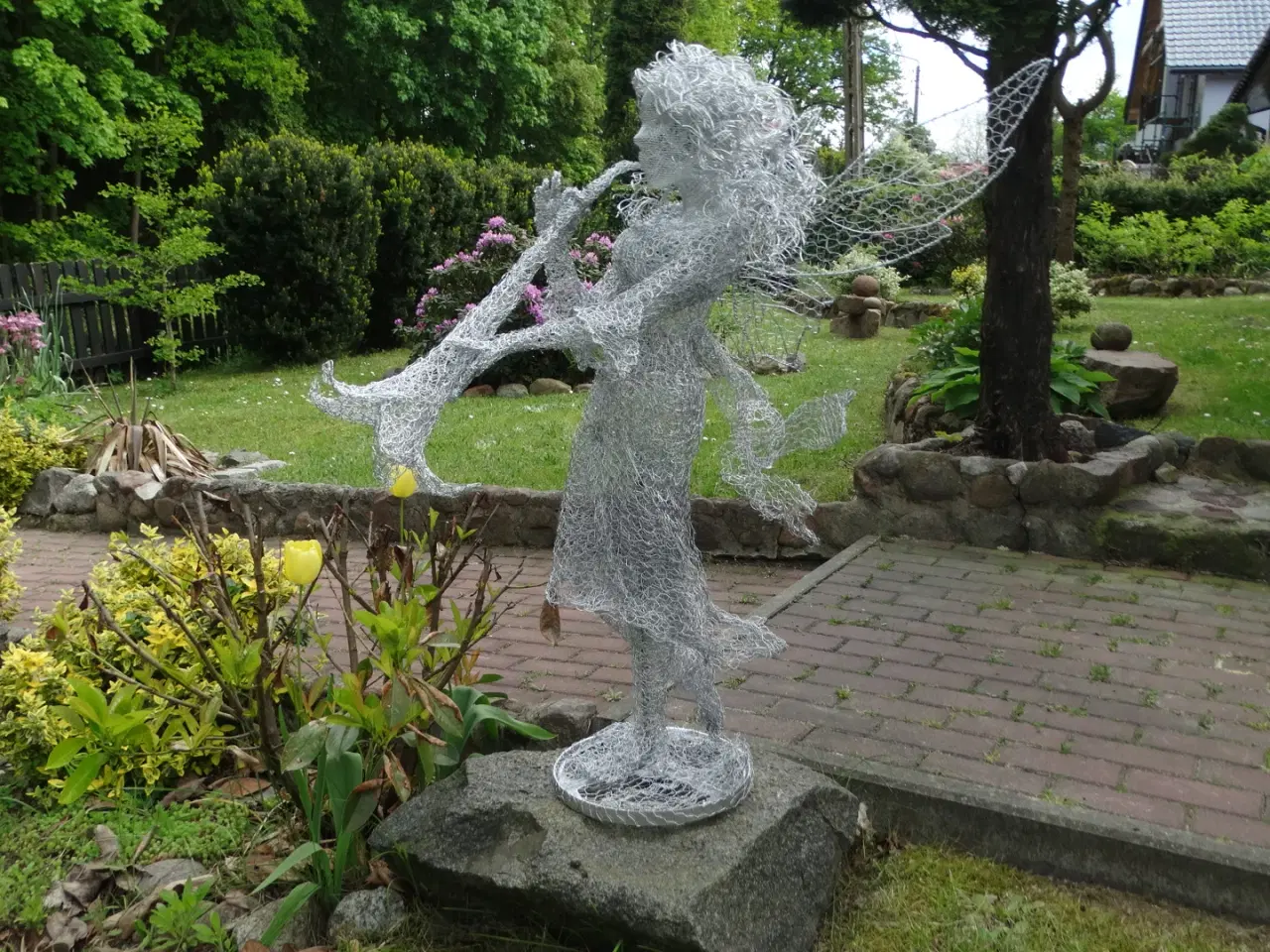 Billede 1 - Håndlavet haveskulptur, dekoration, figur