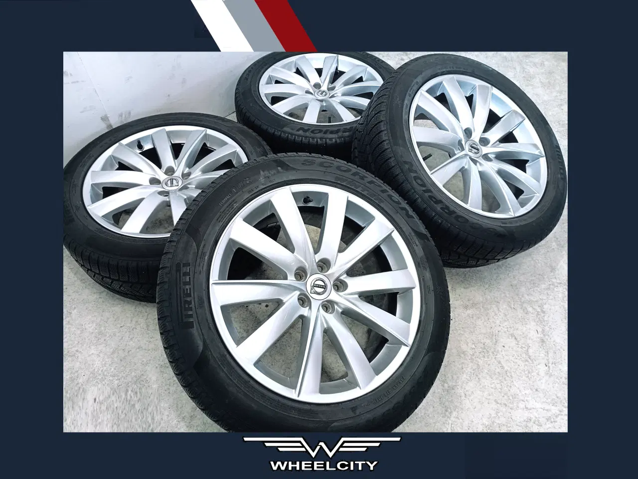 Billede 1 - 5x108 19" ET42,5 nav 63,4ø VOLVO XC vintersæt