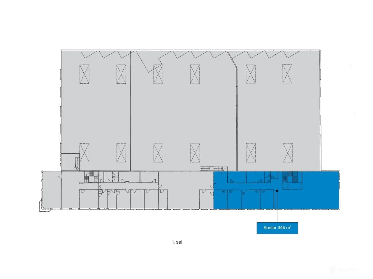 Billede 22 - Kontorlejemål på 195 m² i Kastrup – mulighed for lager og udvidelse
