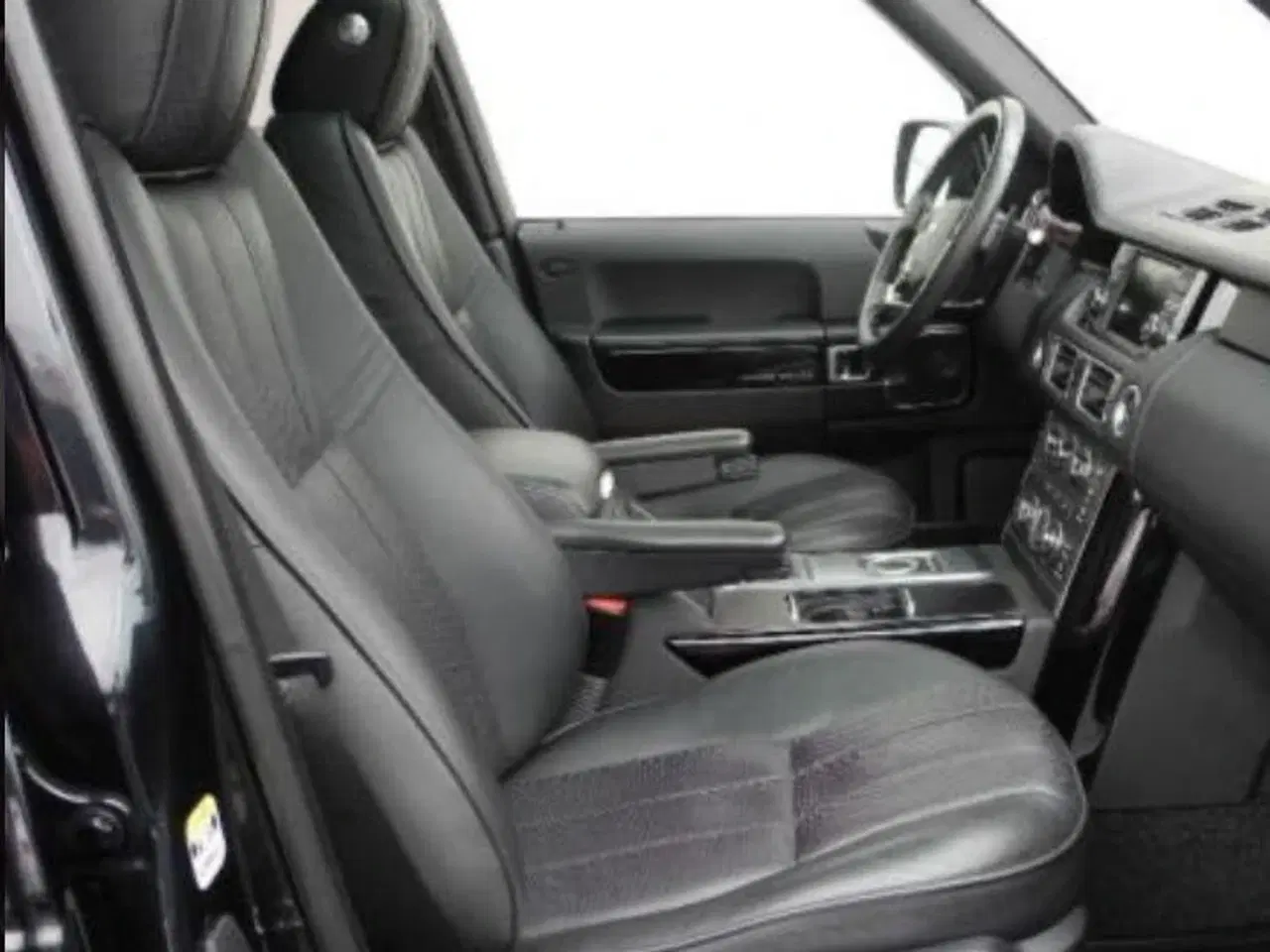 Billede 1 - Range Rover Vogue L322 – Komplet Sort Læderkabine 
