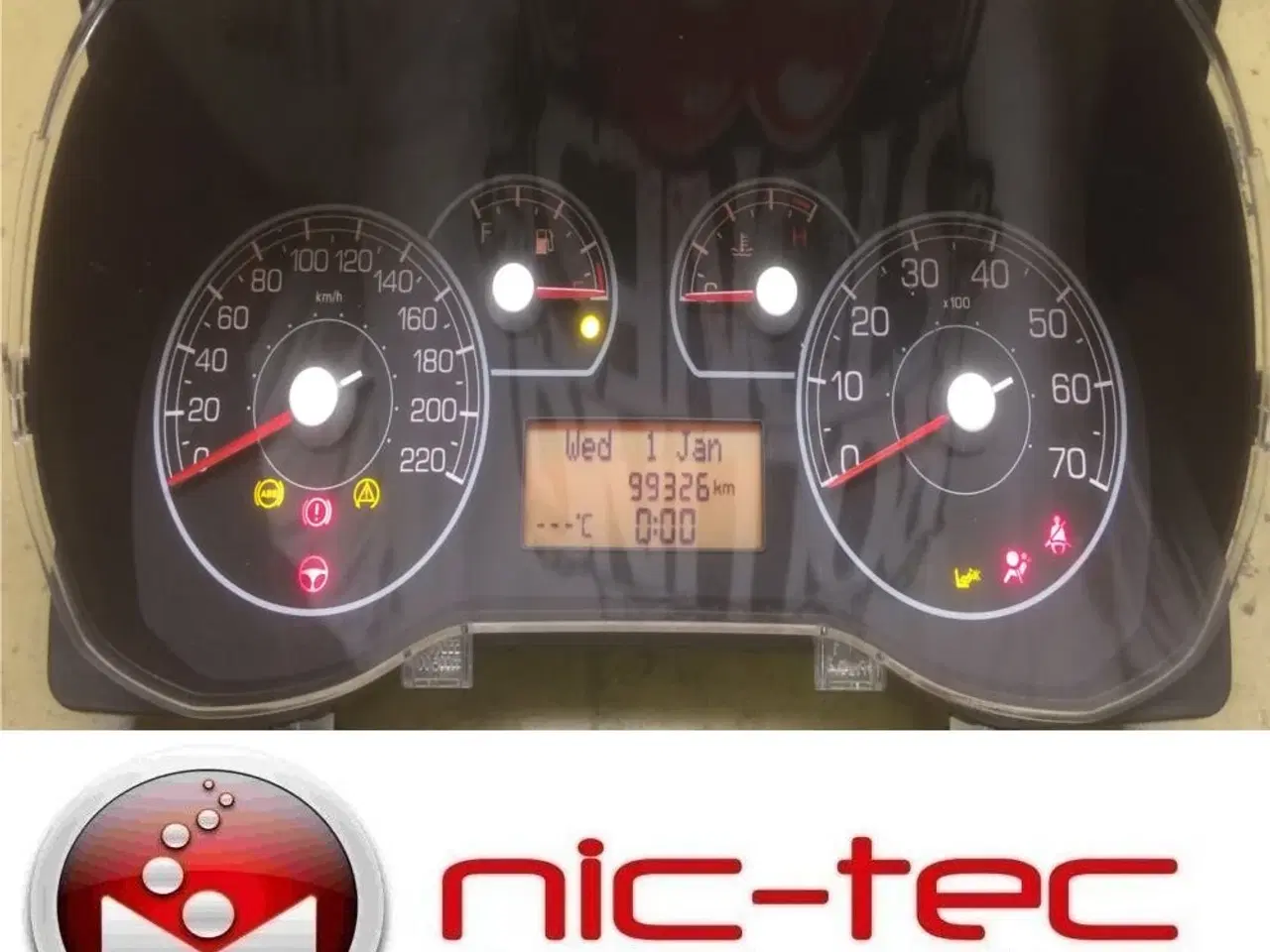 Billede 1 - Reparation af speedometer og kombi-instrument til Fiat