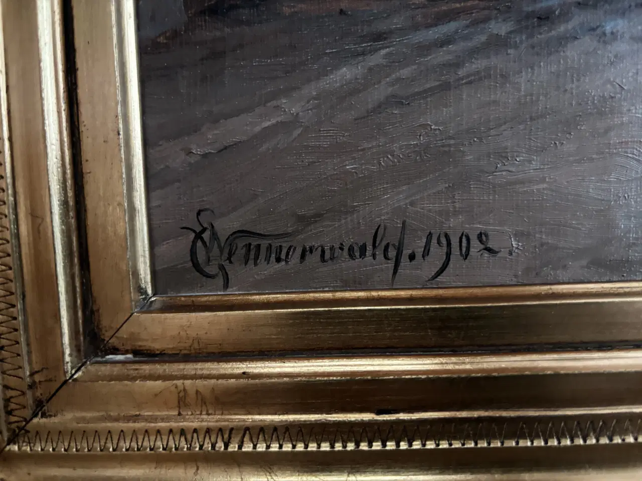 Billede 2 - Emil Wennerwald oilemaleri