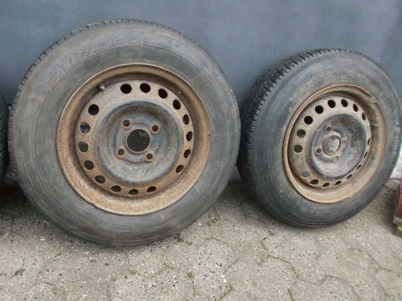 Billede 3 - Opel kadett&Trailer,13"fælge,med dæk,4stk