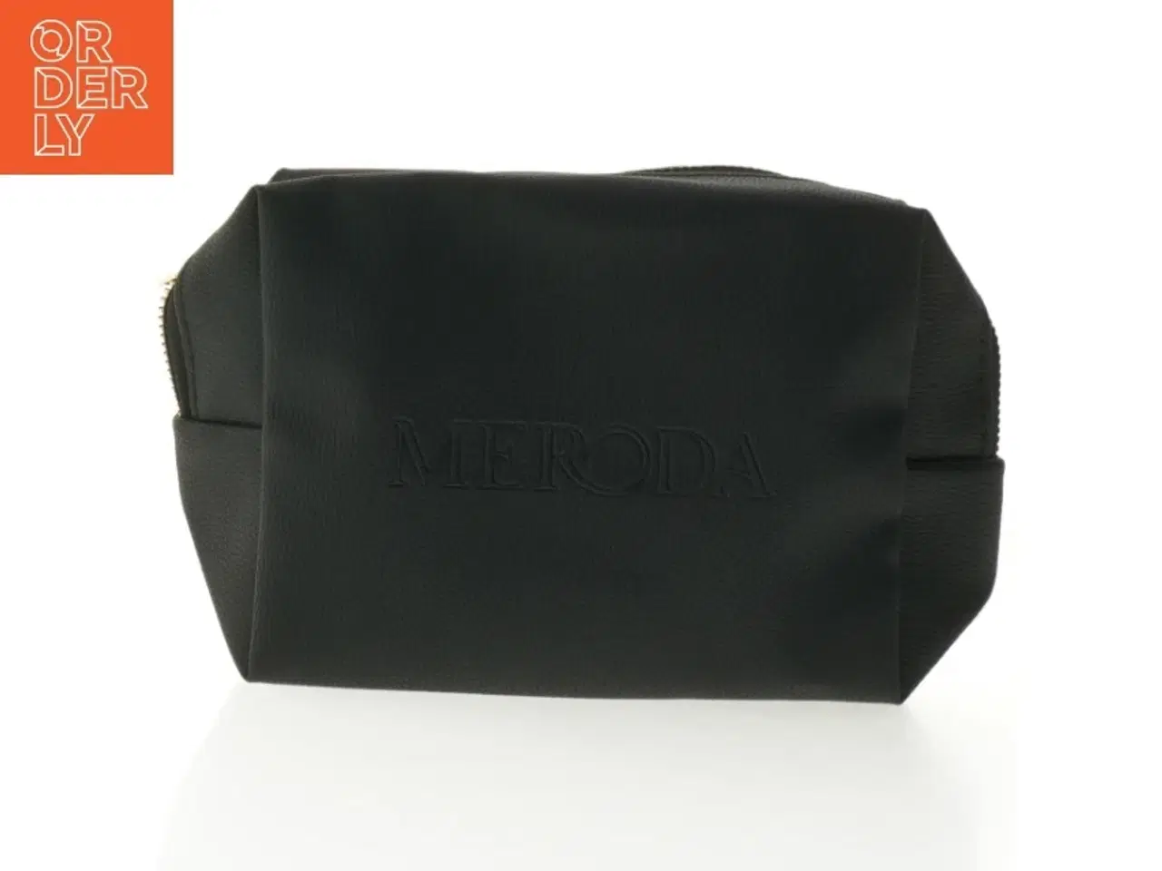 Billede 1 - Sort kosmetikpung fra Meroda (str. 19 x 13 cm)