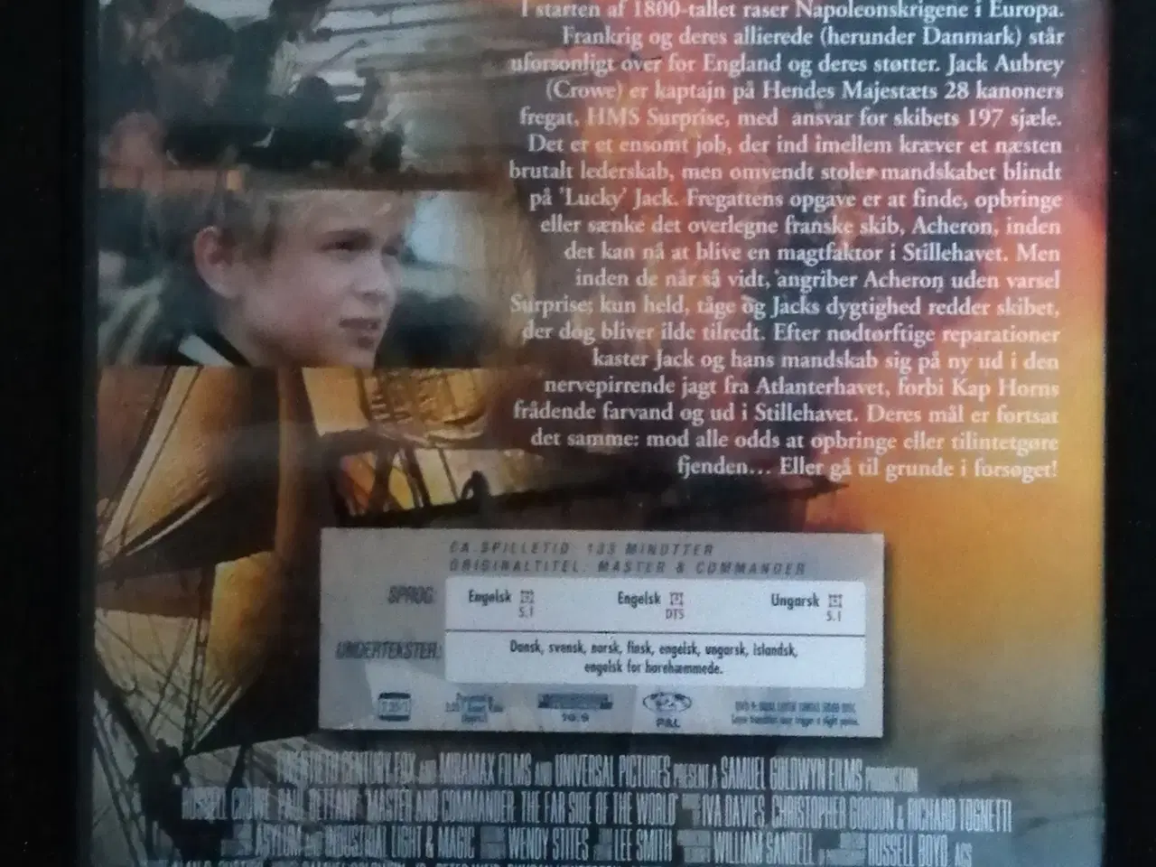 Billede 2 - Master & Commander. Til verdens ende
