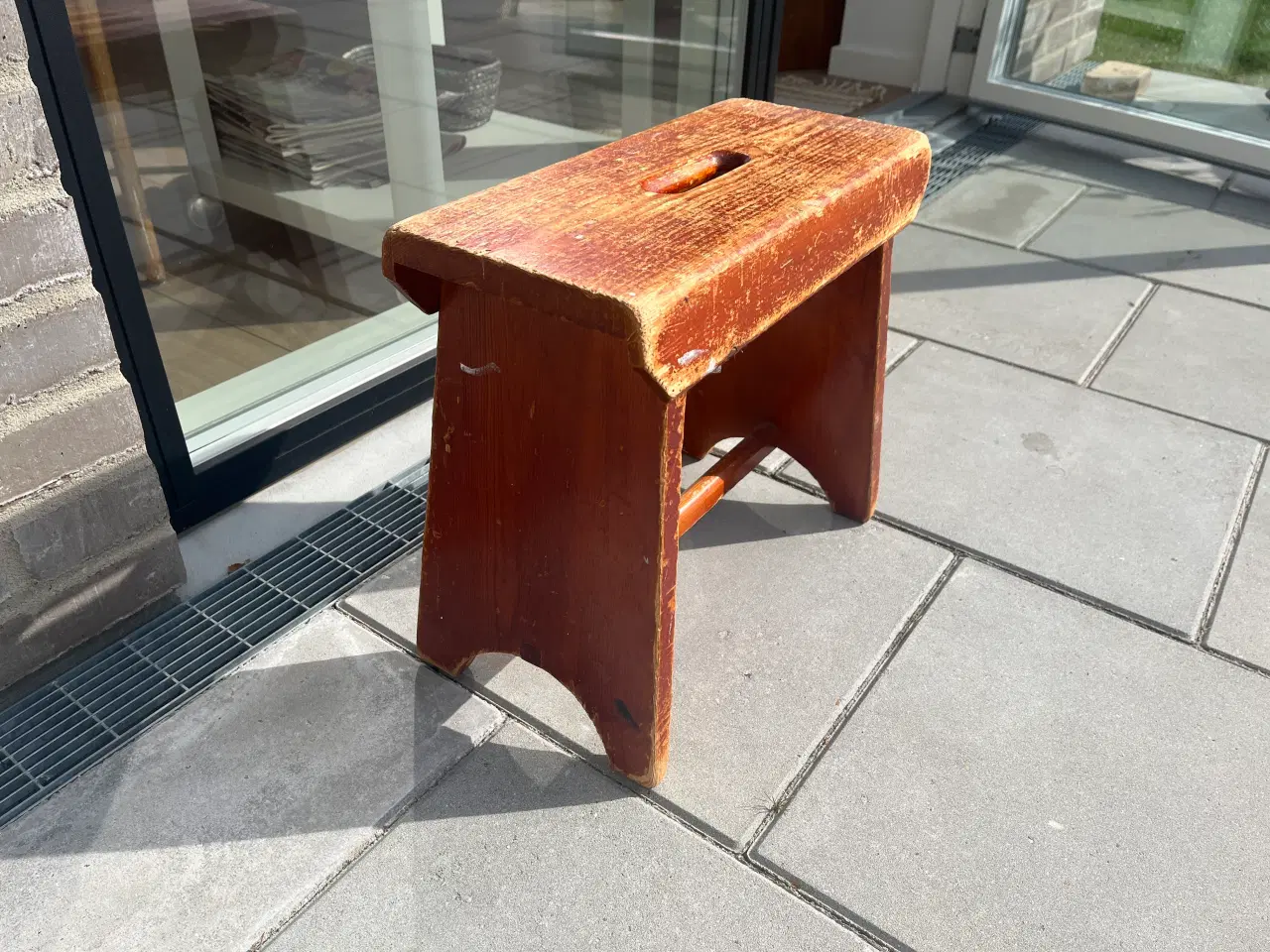 Billede 2 - Fin gammel taburet
