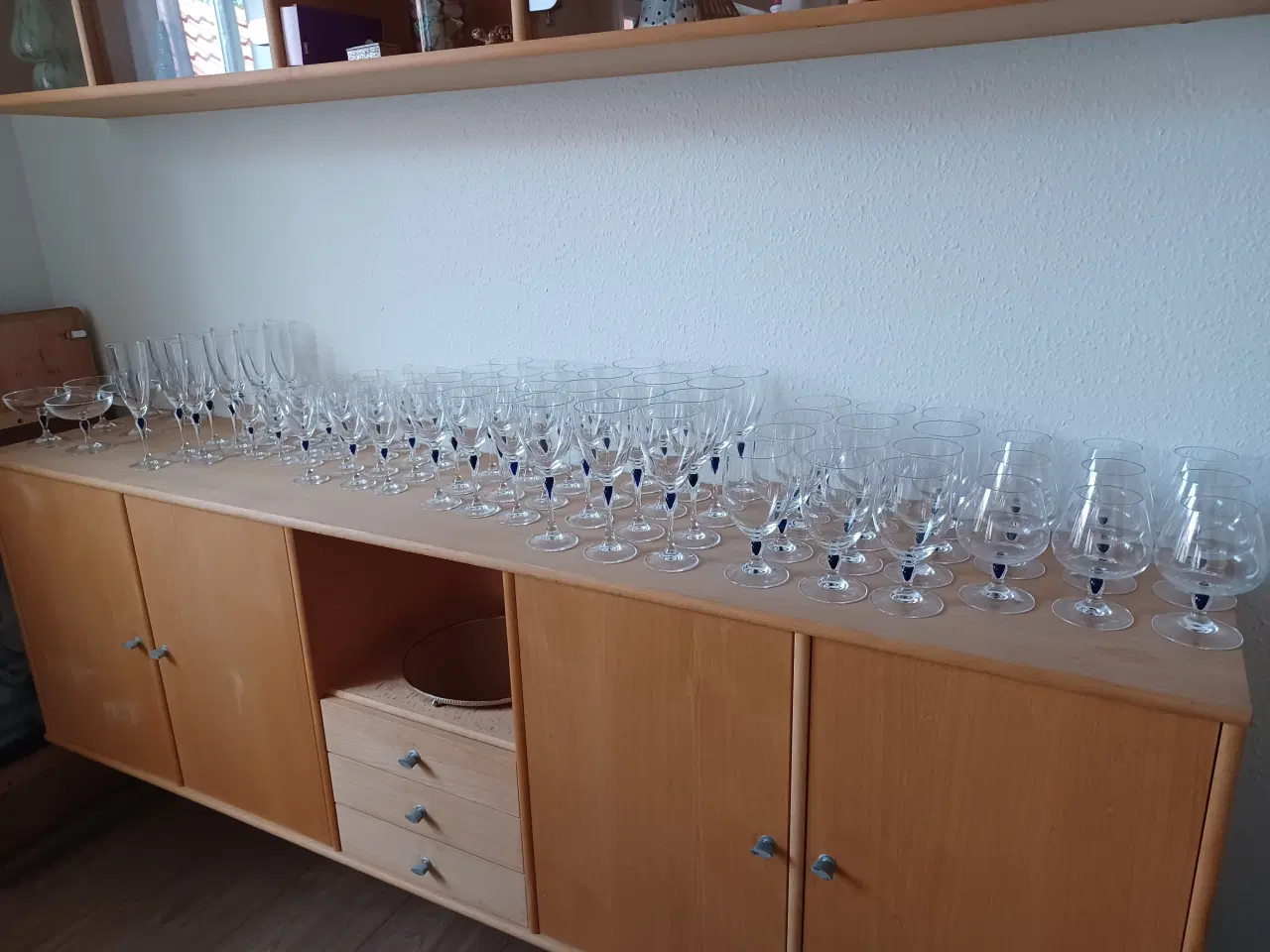 Billede 1 - Safir Krystal glas 94 stk
