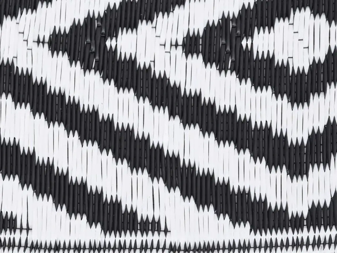 Billede 3 - Udendørs gulvtæppe ARAKIL 140x200 cm PP sort