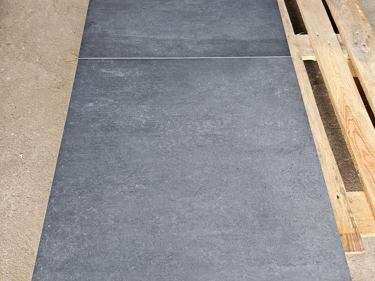 Billede 2 - Gulv- og vægklinke Sort 60x60 cm 