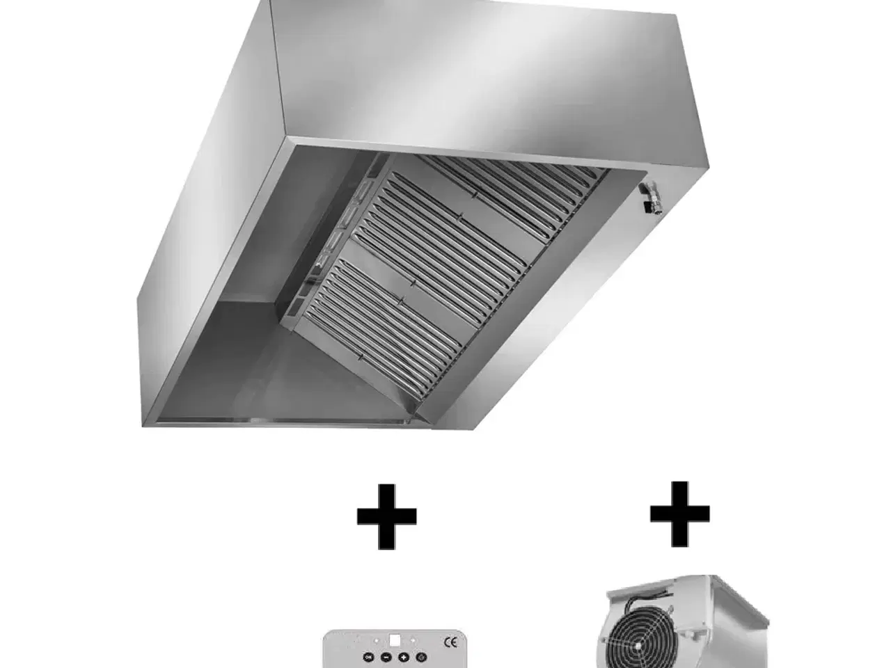 Billede 1 -  Kasse Emfang med motor – 3000 x 1100 x 520 mm