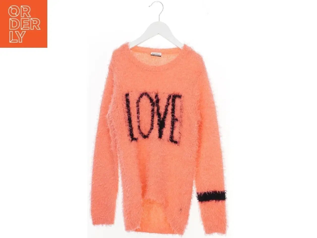 Billede 1 - Fuzzy orange sweater fra Royal Rebels (str. 146)