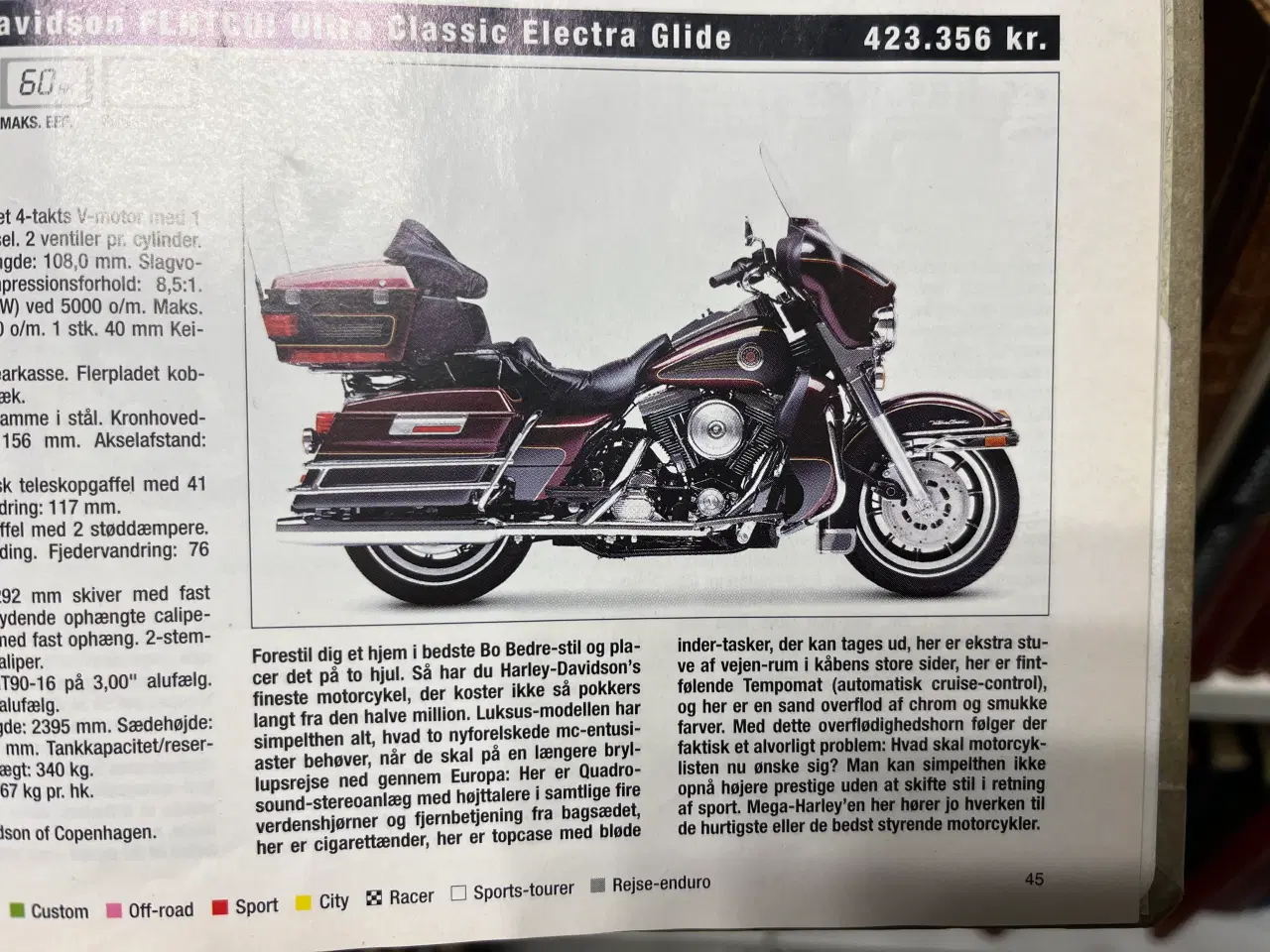 Billede 4 - Harley Davidson ULTRA CLASSIC ELECTRA GLIDE