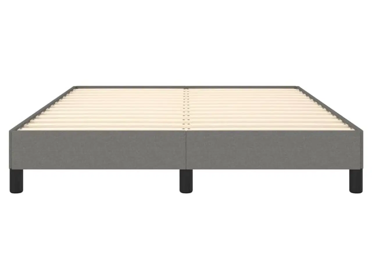 Billede 5 - Sengeramme uden madras 140x200 cm stof mørkegrå