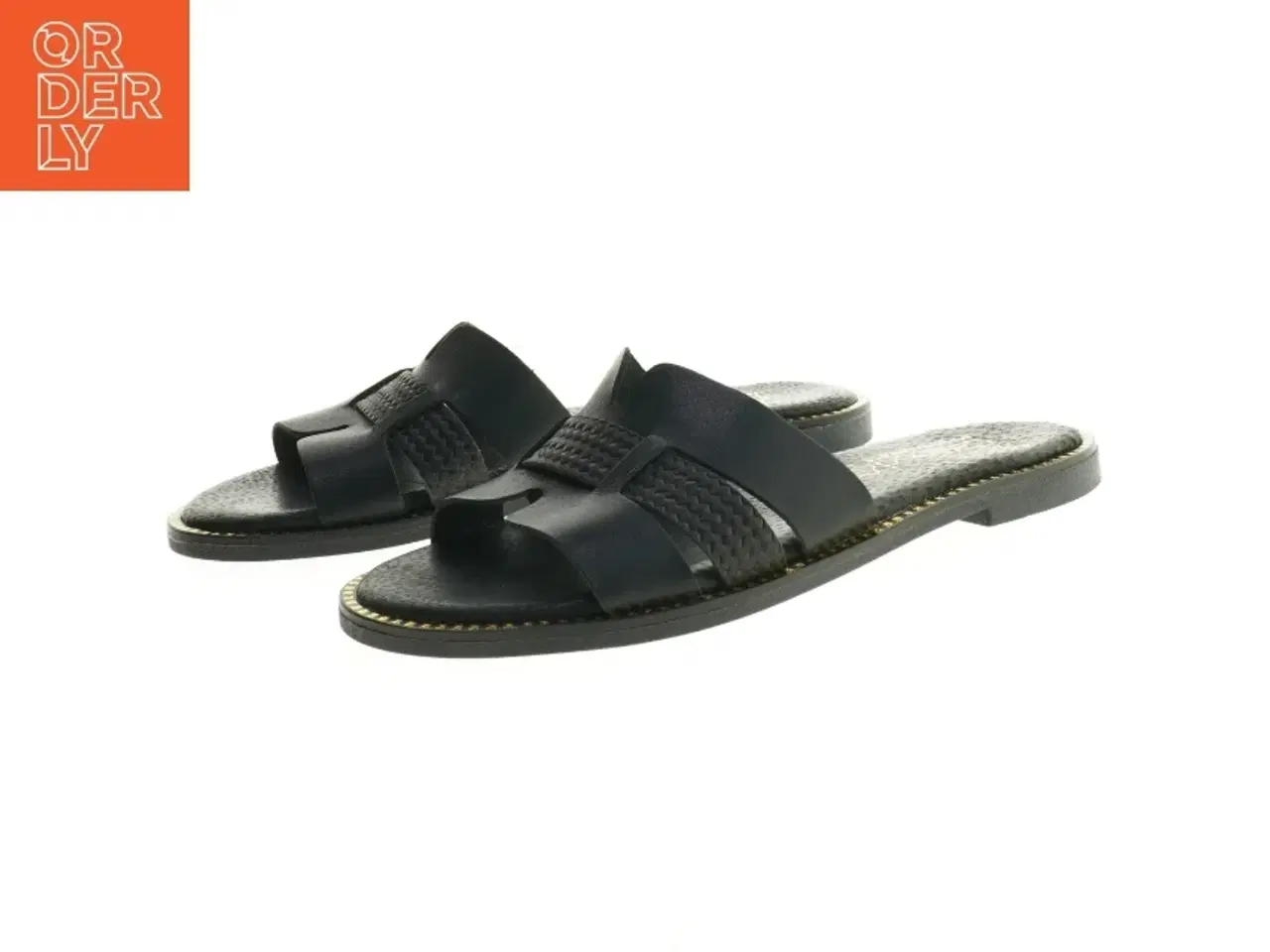 Billede 3 - Sorte sandaler fra Girlhood (str. 38)