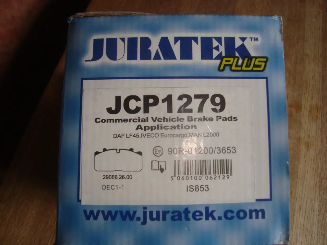 Billede 2 - BREMSEKLODSER - IVECO - MAN - JURATEC 3 sæt