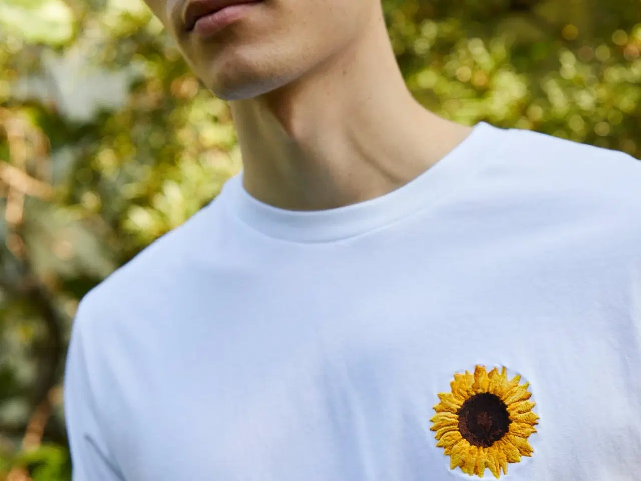 Billede 7 - Forét t-shirt solsikke