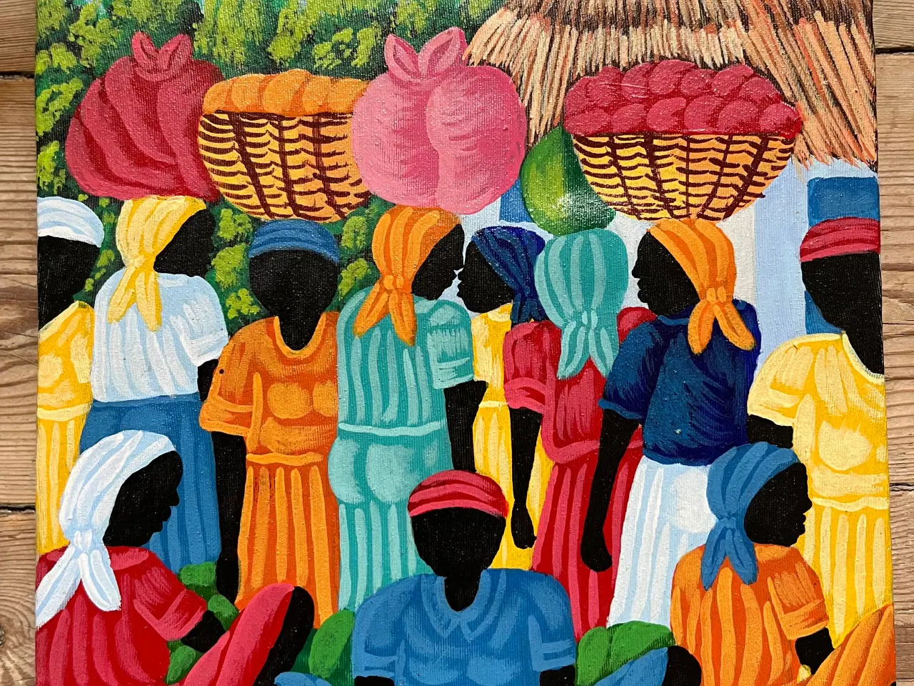 Billede 1 - Haiti art maleri