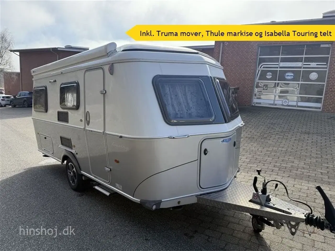 Billede 1 - 2023 - Eriba Touring 542 Urban   Næsten ny Eriba Touring med mover, markise, Isabella Touring telt fra Hinshøj Caravan