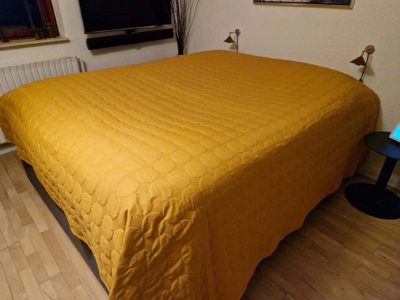 Billede 1 - HAY sengetæppe - Karrygult 235 X 245cm