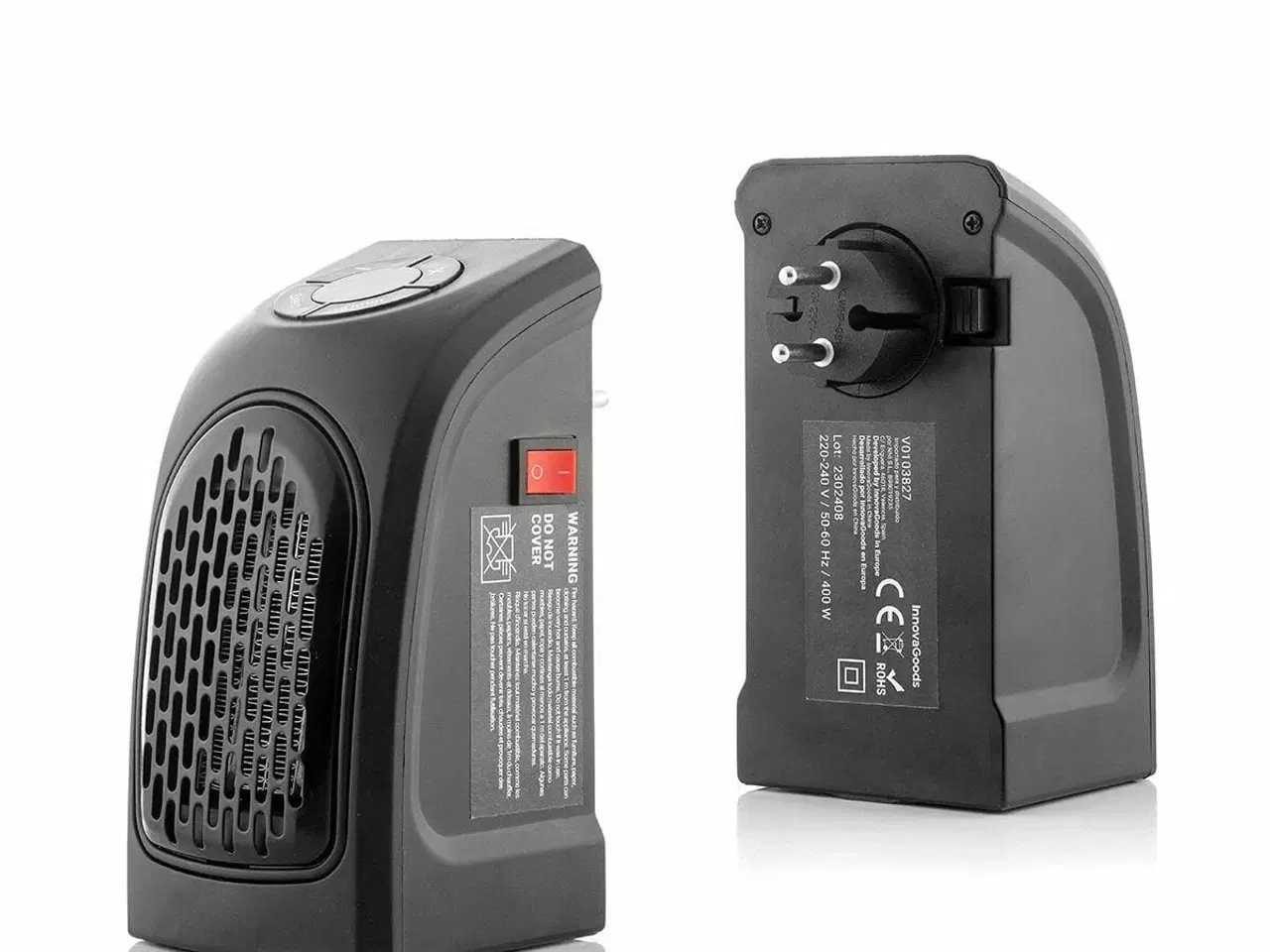 Billede 4 - Bærbar minivarmer til stikkontakt Heatpod 400 W