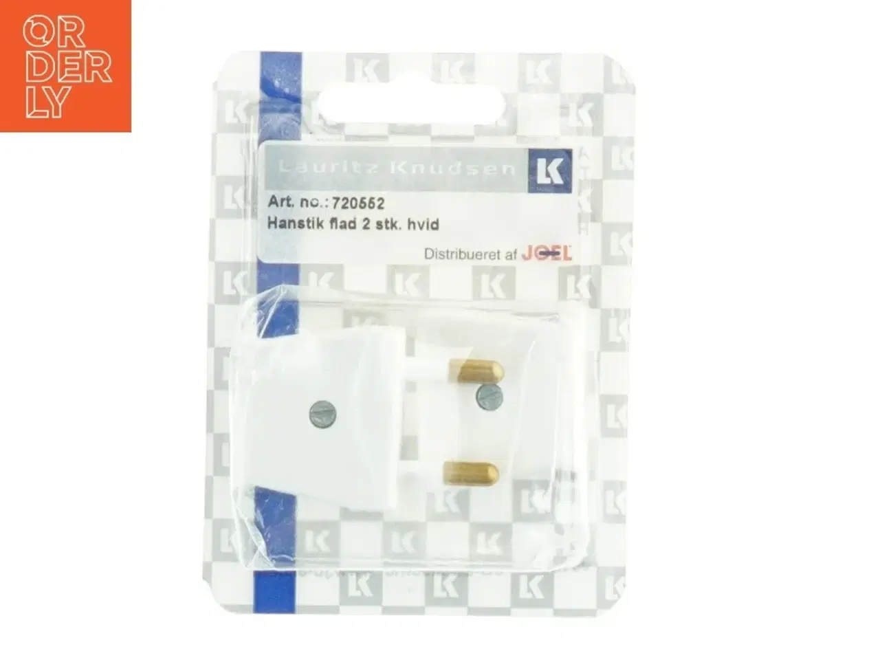 Billede 3 - Hanstik, flade, hvide fra Joel (str. 11x8 cm)
