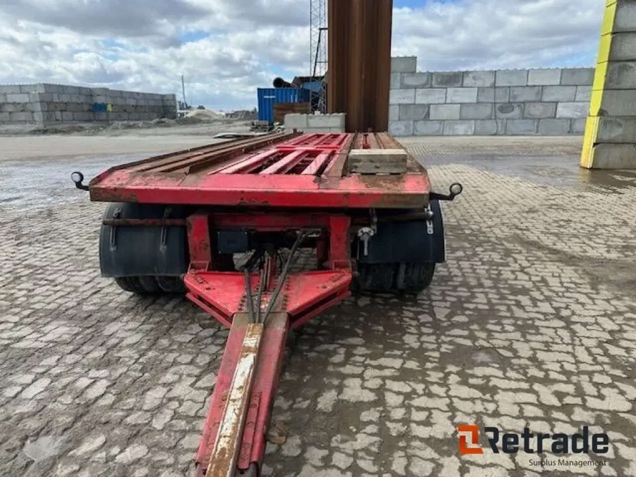 Billede 4 - - - - Overførelse hænger Total vægt 24 tons/ Transfer hangs Total weight 24 tons