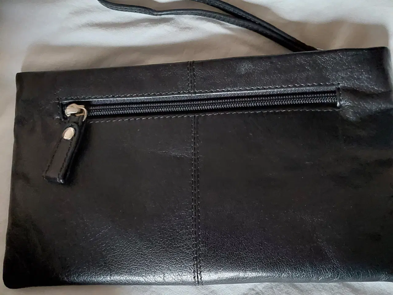 Billede 2 - Ny Skind Taske Sort Spar 50% 