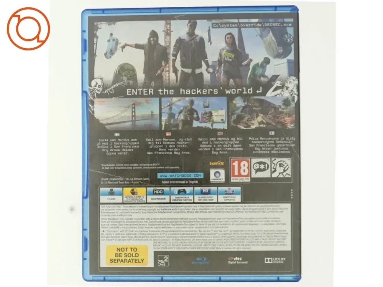 Billede 3 - Watch Dogs 2 til PS4 fra UBISPORT