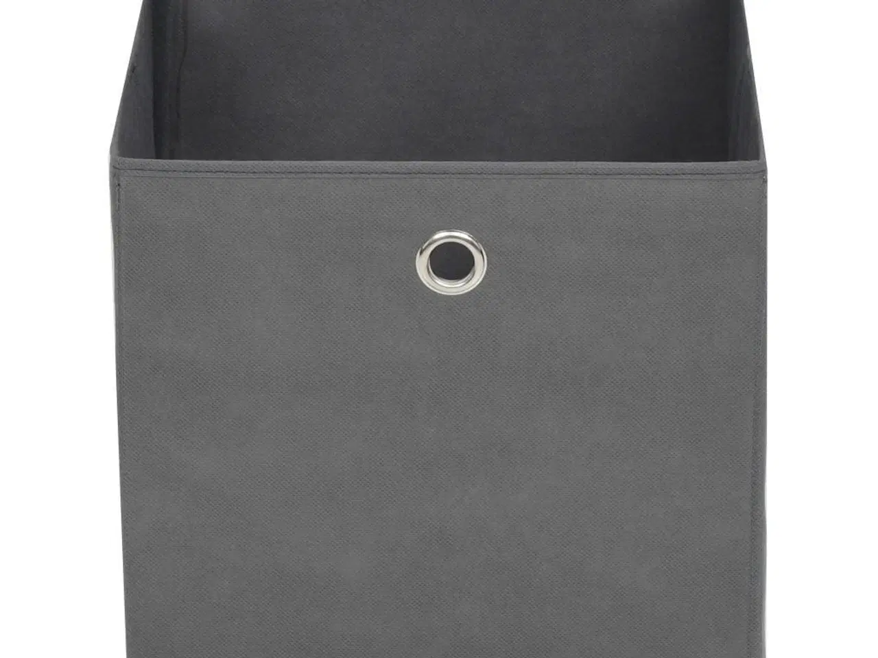 Billede 5 - Opbevaringskasser 10 stk. ikke-vævet stof 32x32x32 cm grå