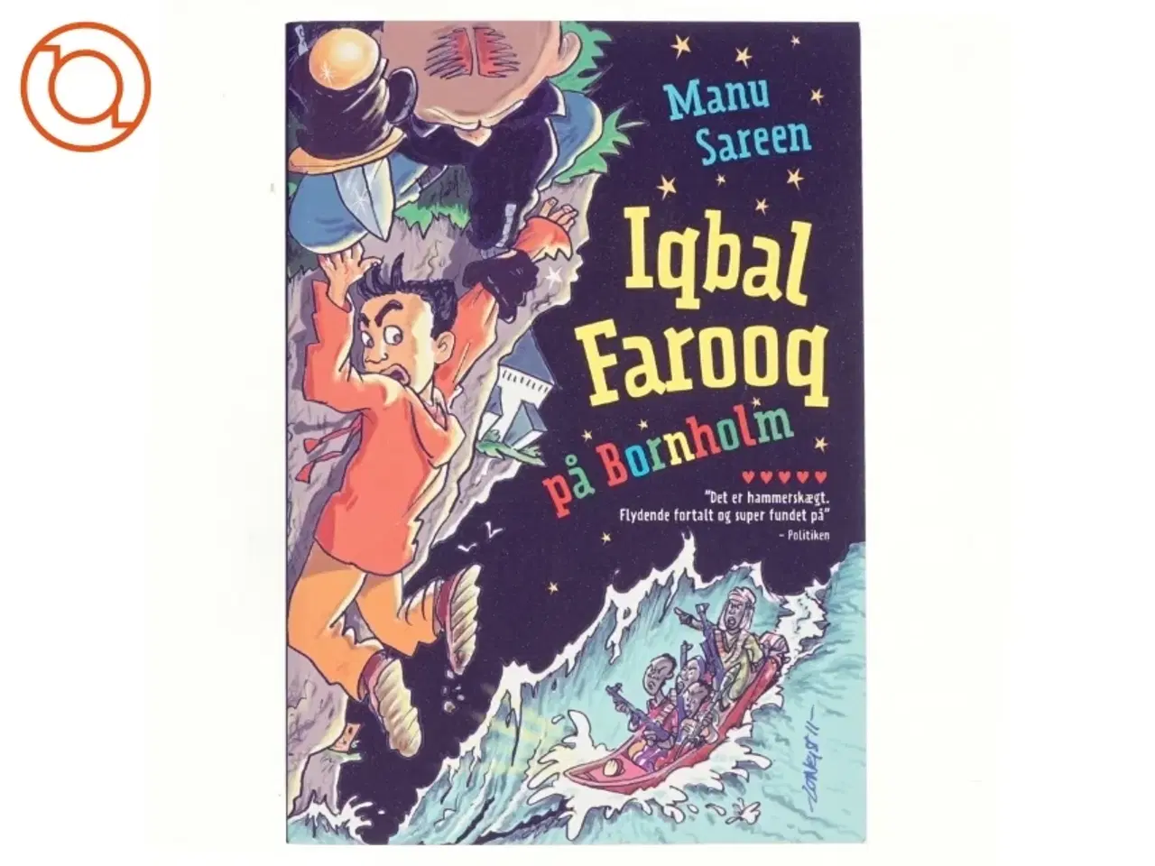 Billede 1 - Iqbal Farooq på Bornholm af Manu Sareen (Bog)