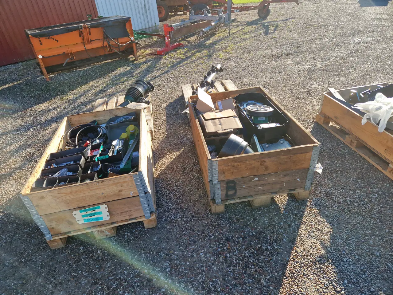 Billede 1 - Parti med Spearhead/Greentech reservedele.