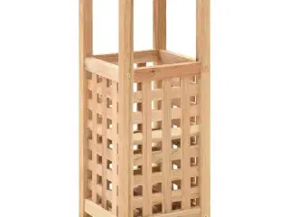 Paraplystativ massivt valnøddetræ 18 x 18 x 50 cm
