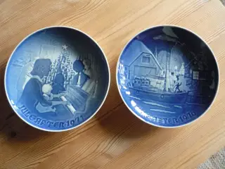 Juleplatter, jubilæumsplatte, forsvarsplatte m.fl.
