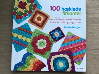 100 hæklede firkanter    af Leonie Morgan