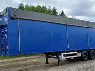 Walking Floor trailer 4 akslet 92 m3 
