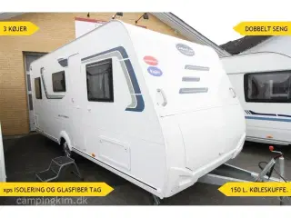 2022 - Caravelair ALBA 497 Family   UDSALG, KØJER, DOBBELTSENG OG 150 L. KØL