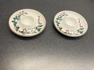 2 stk æggebægere fra Villeroy og Boch