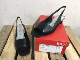Högl Dame lædersandal Str 42 til 45