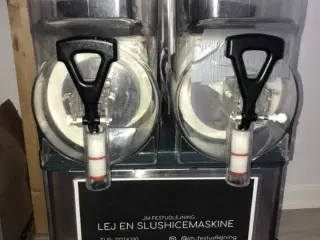 Slushice maskine (udlejes)