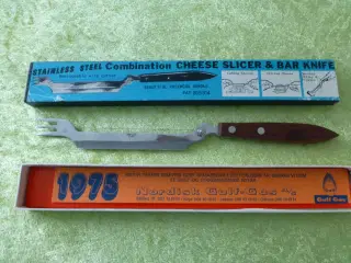 Ostekniv Stainless-Palisander